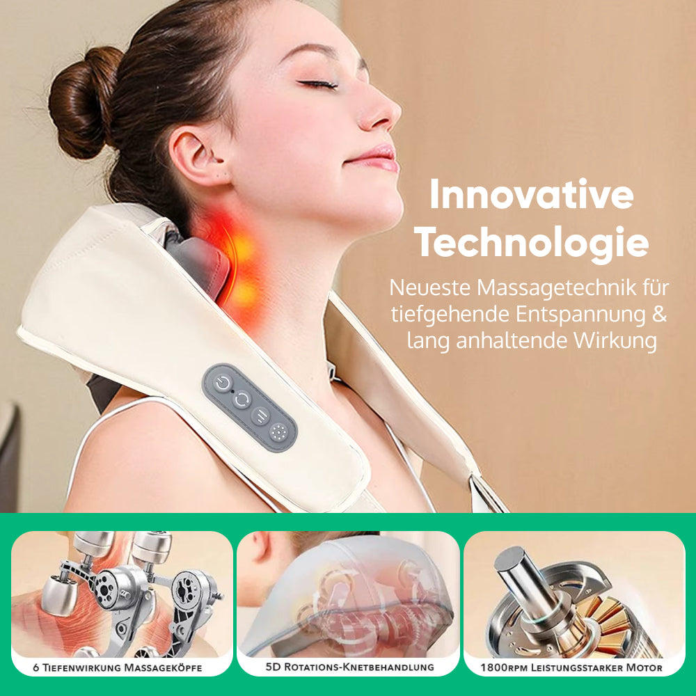 Orthofrei® Shiatsu MassagePro - Intelligentes Thermo-Massagegerät