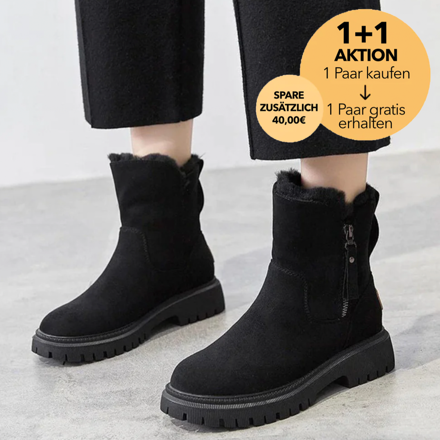 (1+1 GRATIS AKTION) Grace - Schneestiefel mit Futter