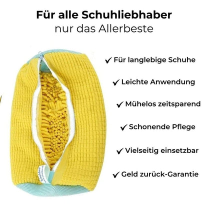 Schuhwaschbeutel für 4 Schuhe ( 2 Paar )